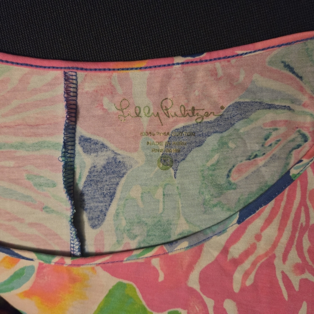 Lilly Pulitzer Multicolor Floral Dress - Picture 3 of 4